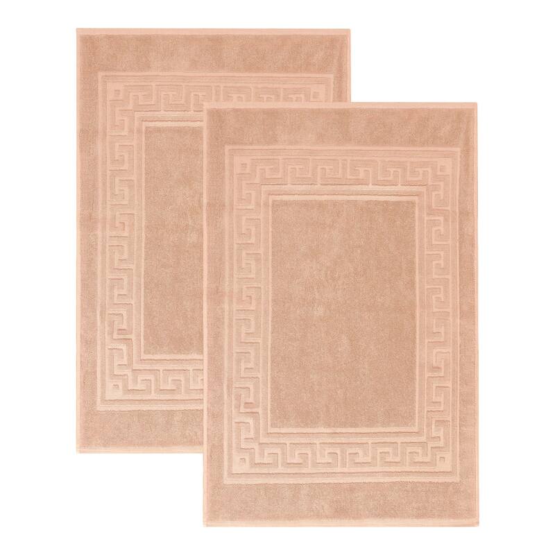 Superior Plush & Absorbent 900 GSM Cotton Bath Mat - (Set of 2)