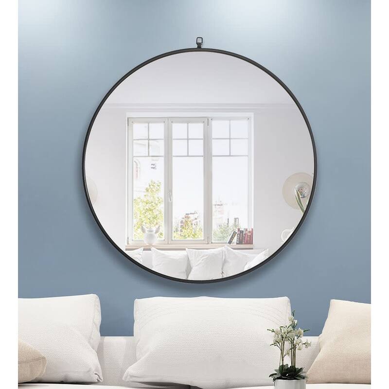 Elegant Lighting Eternity 36" Diameter Circular Metal Framed Wall