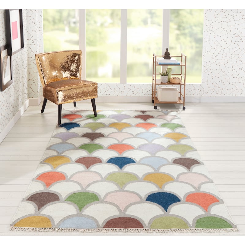 Novogratz by Momeni Topanga Dasha Reversible Wool Rug