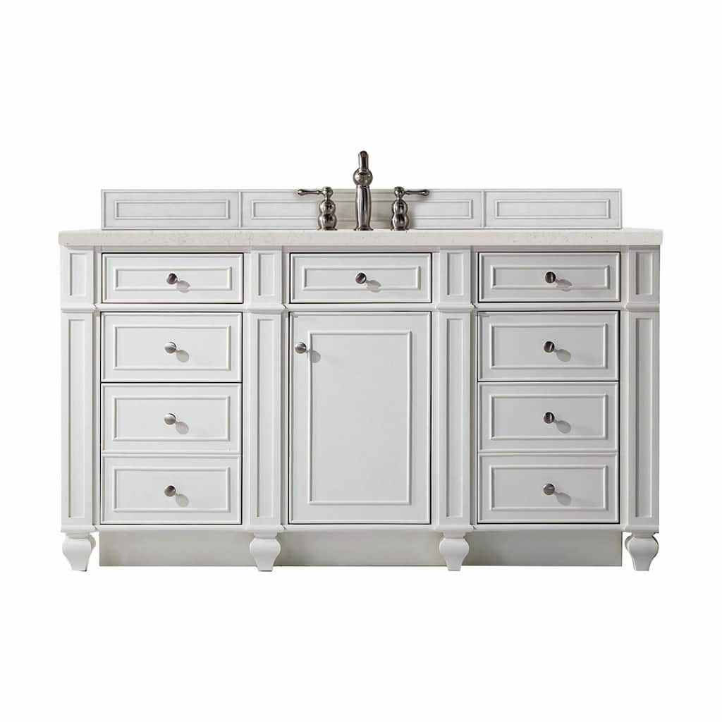 James Martin Vanities 157-V60S-3LDL Bristol 60" Single Basin Walnut
