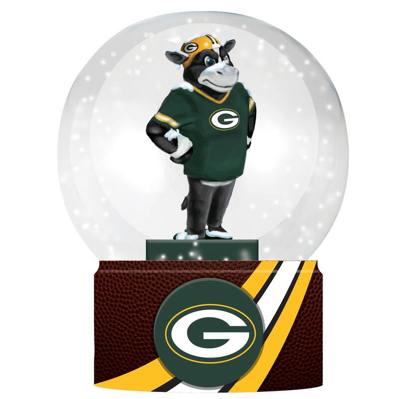 Green Bay Packers 5 in. Glass Tabletop Snow Globe