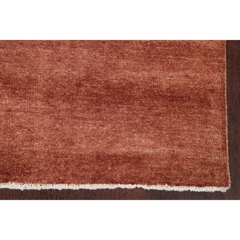Gabbeh Kashkoli Oriental Runner Rug Hand-knotted Modern Wool Carpet - 2'7" x 12'2"