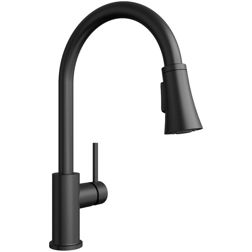 PROFLO PFXC7027 1.5 GPM Single Hole Kitchen Faucet with Pull Out Spray