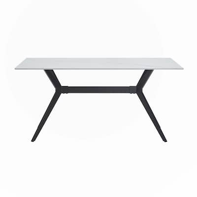 Dining Table 1pc Sintered Stone Tabletop