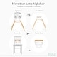 preview thumbnail 22 of 20, Evolur Ann Beechwood 4-in-1 Highchair