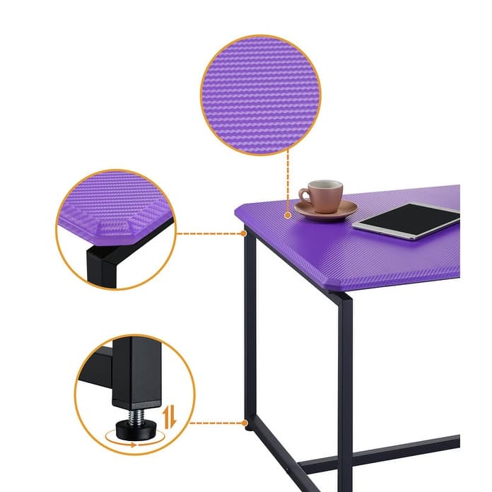 GT 3 Piece Carbon Fiber Wrap Coffee Table and End Table Set