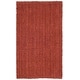 preview thumbnail 72 of 171, SAFAVIEH Jerneja Handmade Solid Chunky Jute Area Rug 2' x 3' - Rust