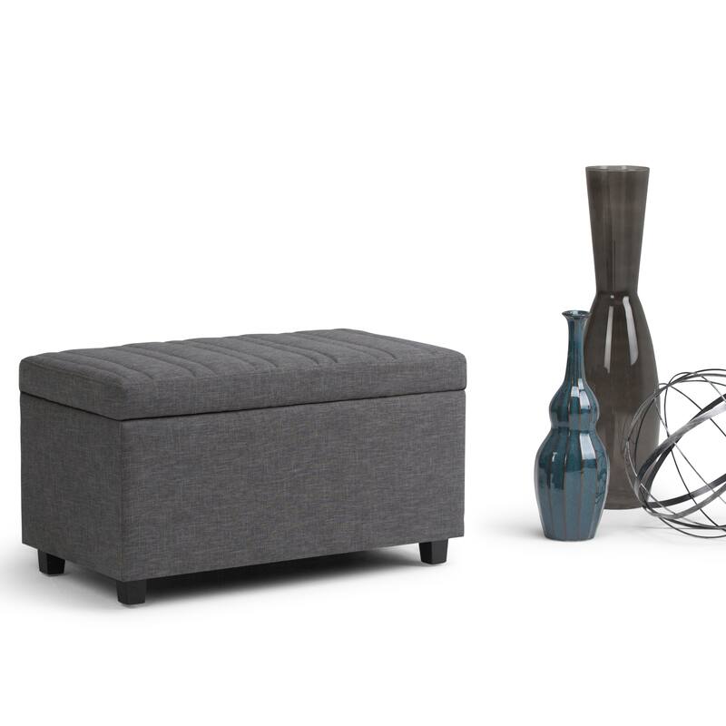 Modern Storage Ottoman Bench for Living Room