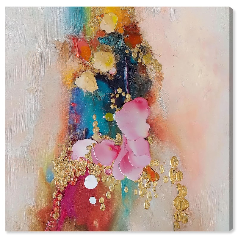Explosive Rhythm II Canvas by Art Remedy, Gallery Wrapped - 16" x 16"