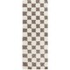 preview thumbnail 39 of 48, Livabliss Urban Shag Scandinavian Checkered Area Rug.