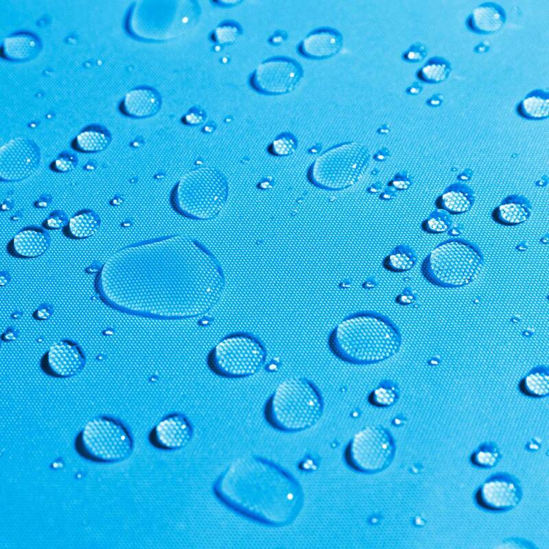 ColourTreeUSA Waterproof Triangle Sun Shade Sail w/Hardware Installation Kit + Cable Ropes UV Block 220 GSM