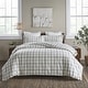 preview thumbnail 11 of 22, Superior Plaid Flannel Cotton Classic Rustic Farmhouse Duvet Cover Set