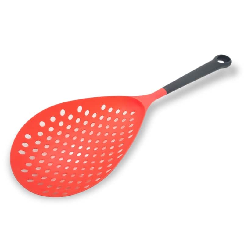 Handy Housewares 15" Handheld Strainer Scoop Colander Skimmer Spoon with Long Handle