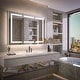 preview thumbnail 30 of 82, Modland 48"-72"W x 36"H Lighted Bathroom Medicine Cabinet with Backlit & Frontlit Modes,Anti-Fog