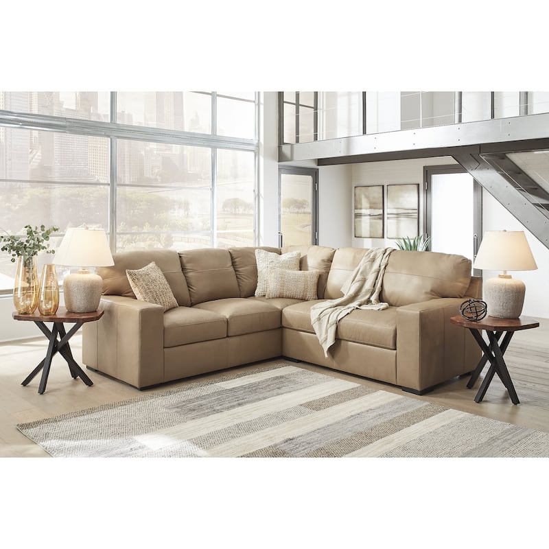 Signature Design by Ashley Bandon Brown 2-Piece Sectional - Left Facing