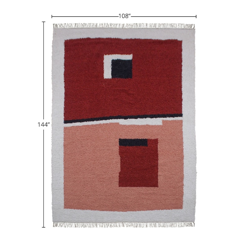 Echo Red Multicolor Rug