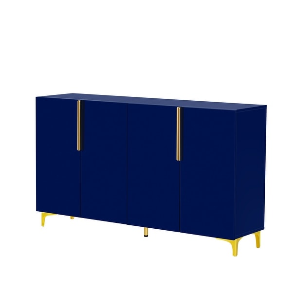Glossy Finish Light Luxury Storage Cabinet - Bed Bath & Beyond