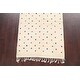 preview thumbnail 5 of 14, Vegetable Dye Polka Dot Authentic Moroccan Oriental Area Rug Handmade - 3'11" x 6'7"