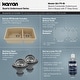 preview thumbnail 22 of 76, Karran Undermount Quartz Double Bowl Kitchen Sink