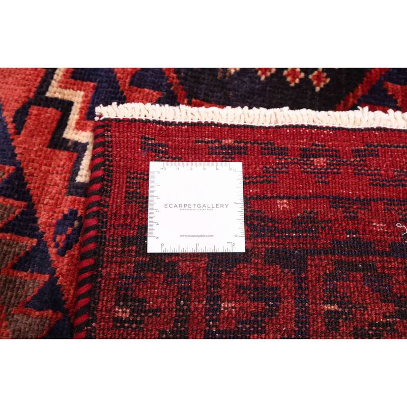 ECARPETGALLERY Hand-knotted Konya Anatolian Red Wool Rug - 5'5 x 8'6