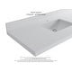 preview thumbnail 76 of 128, Willow Collections 36 in x 22 Aberdeen Freestanding Left Offset Sink Bathroom Vanity with Quartz or Marble Countertop