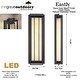 preview thumbnail 9 of 8, The Great Outdoors 77502-L Eastly 28" Tall LED Outdoor Wall Sconce
