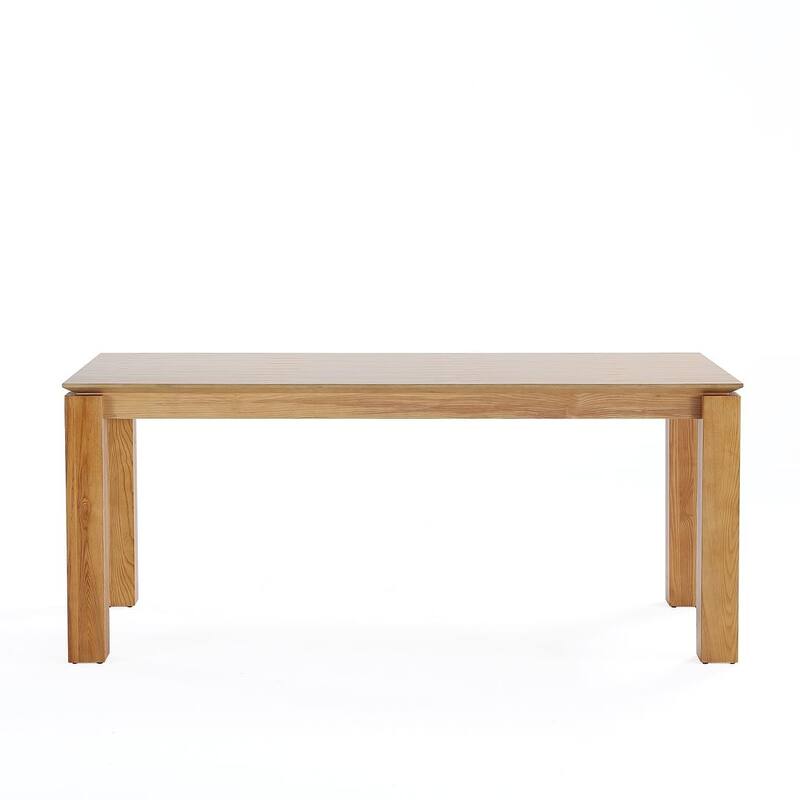 Manhattan Comfort Rockaway Colbert Modern 70.86 Solid Wood Dining Set