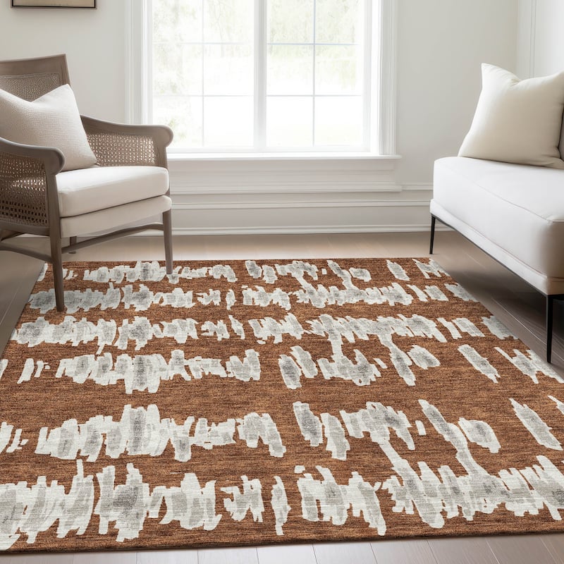 Premium Washable Super Soft Modern Pulse Mayfield Rug
