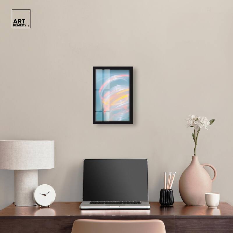 Swirling Light I Shadowbox by Art Remedy