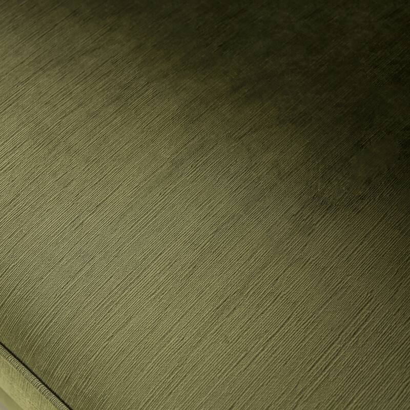 Olie Transitional Green Fabric Upholstered Tufted Back Sofa by Furniture of America