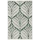 SAFAVIEH Handmade Capri Ilianka Wool Rug - 6' x 9' - Dark Green/Ivory