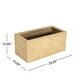 preview thumbnail 9 of 7, Christopher Knight Home - Quinlan MGO Patio Rectangle Planter Box(Set of 2)