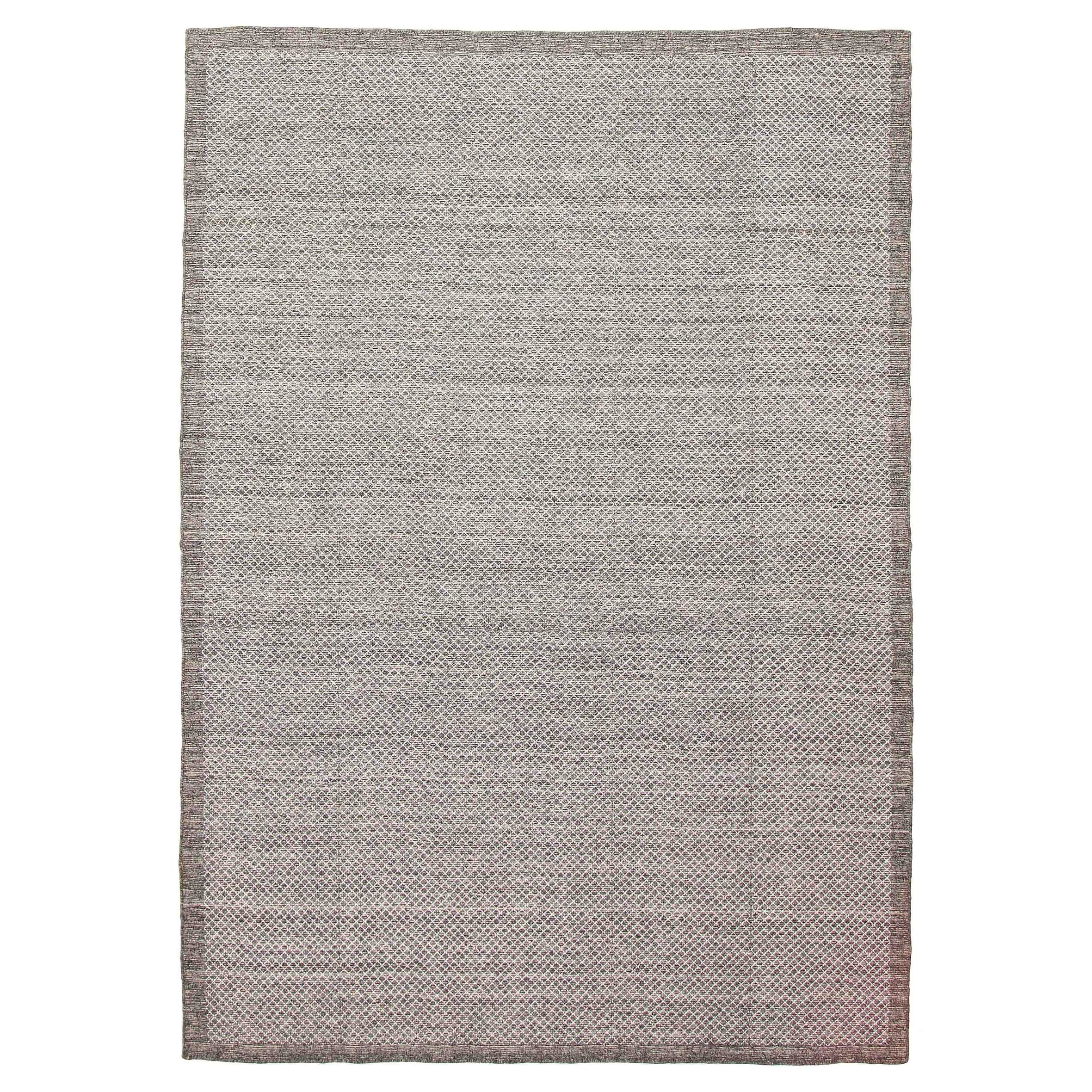 ECARPETGALLERY Flat-Weave Ankara FW Dark Grey Wool Kilim - 5'2 x 7'4
