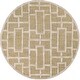 preview thumbnail 12 of 11, Hand-Tufted Thaxted Wool Area Rug 3'6" Round - Camel