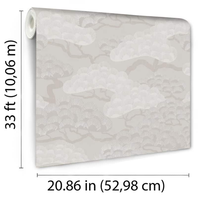 Veer Decor Bonsai Grove Wallpaper