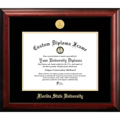 Florida State University 14w x 11h Gold Embossed Diploma Frame