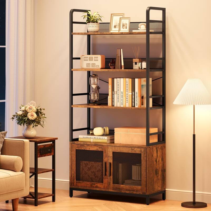 Bookshelf with Doors