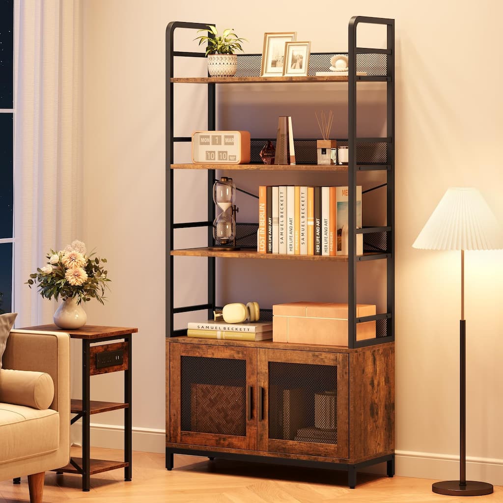 Bookshelf with Doors