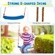 preview thumbnail 6 of 8, Gymax 3-in-1 Kids Swing Set 660 LBS Carbon Steel Swing Frame w/ Belt