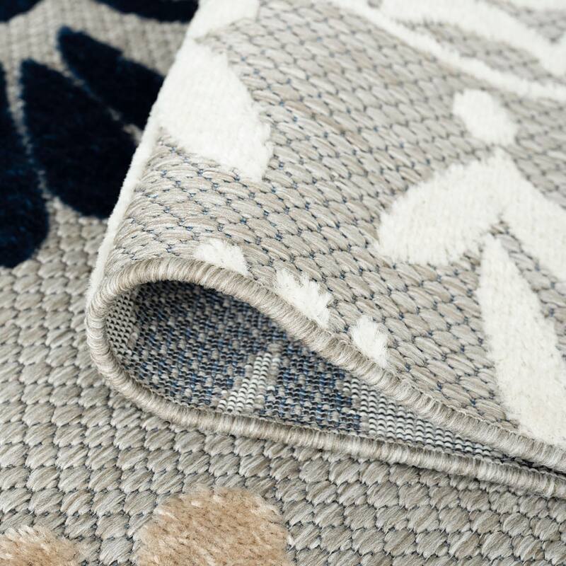 Origin Coastal Floral Indoor/Outdoor Area Rug