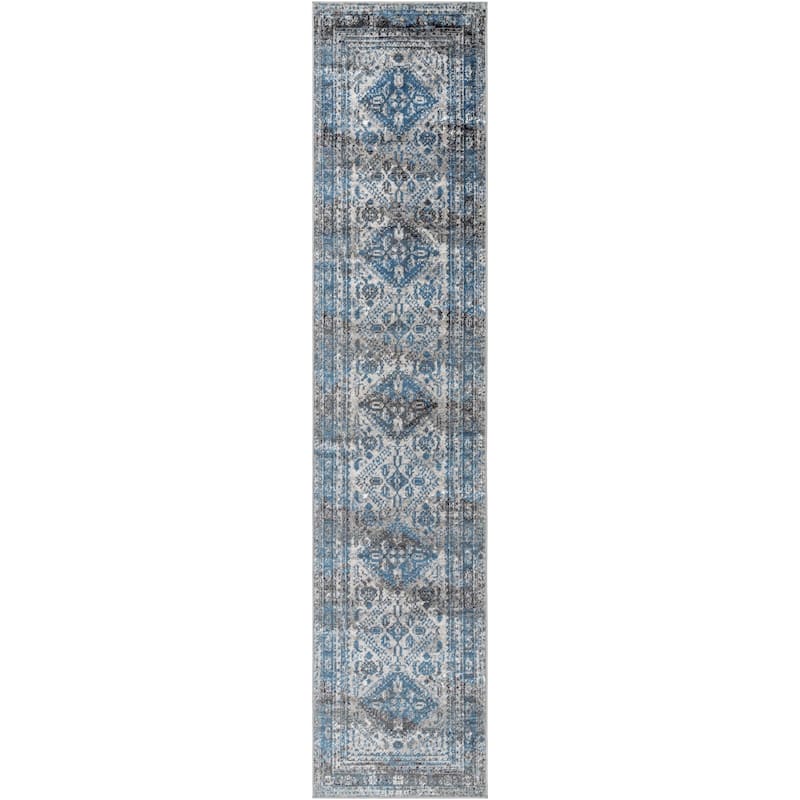 Livabliss Monte Carlo Updated Traditional Medallion Area Rug