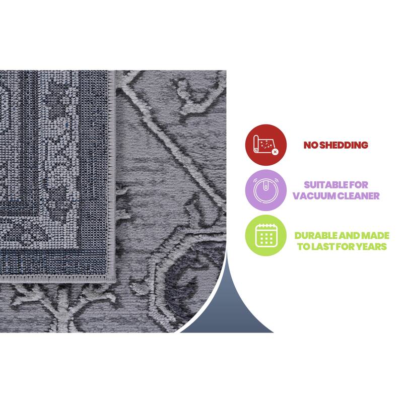 Abstract Area Rug - 5' x 7'