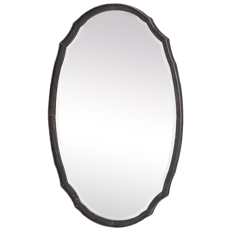Oval Bevel Wall Mirror - 36 x 24 x 1.5