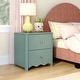 preview thumbnail 18 of 48, Max and Lily Sutton 2 Drawer Nightstand Meadow Green