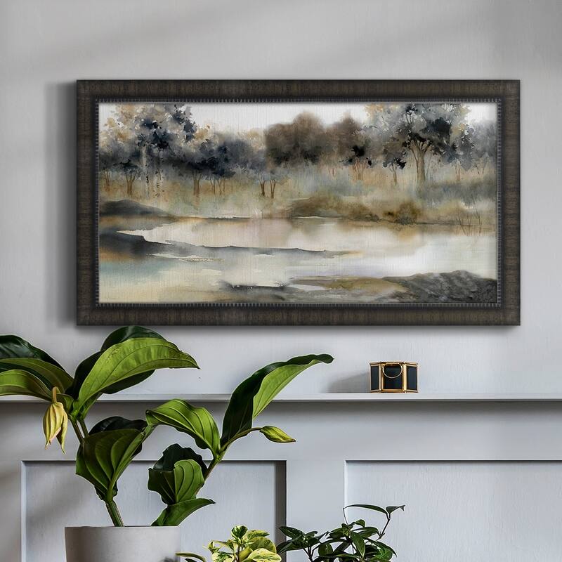Serene River Premium Framed Canvas- Ready to Hang