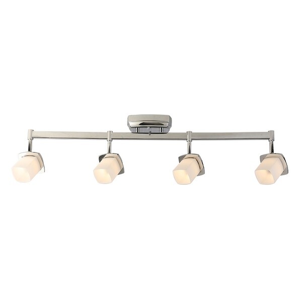 Hampton bay 5 light led store flush mount and directional track fixture