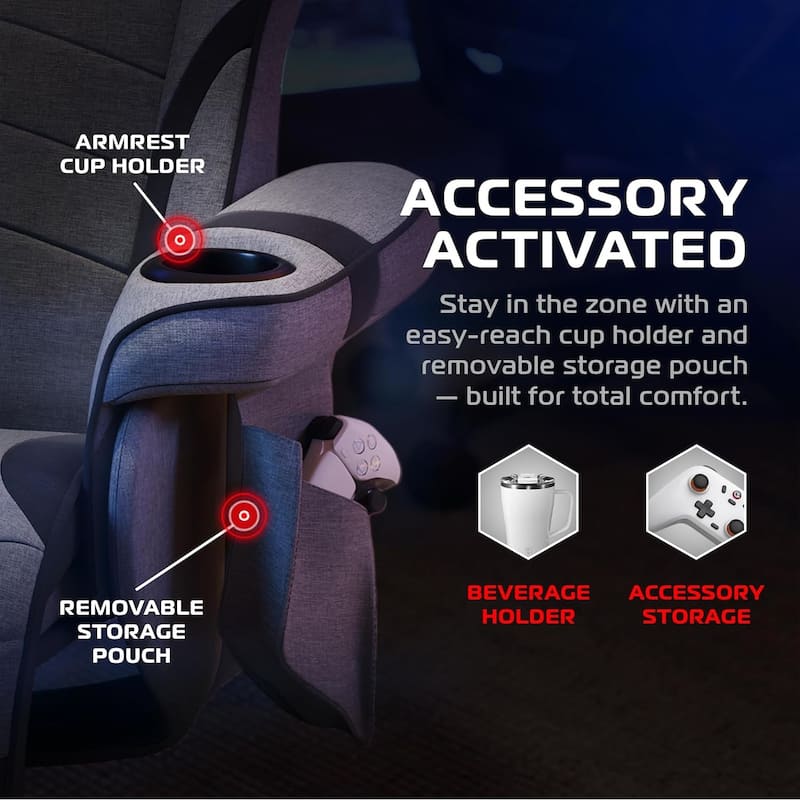 RESPAWN 900 Gaming Recliner - Reclining Gaming Chair with Footrest, Gaming Chair Recliner