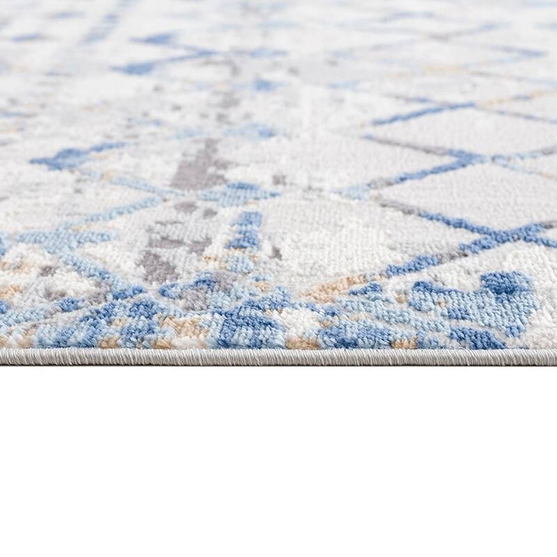 Moroccan Global Woven Area Rug - 6x9'