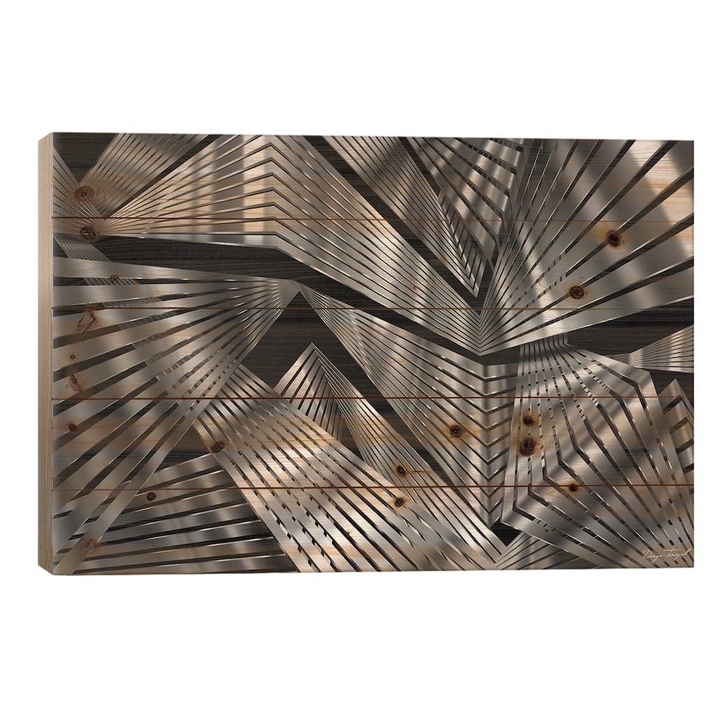 Way Of Looking Print On Wood by Diego Tirigall - Multi-Color
