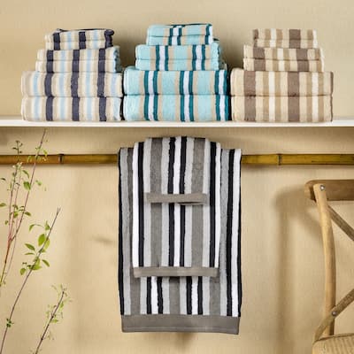 Superior Stripe Cotton Bath Sheet